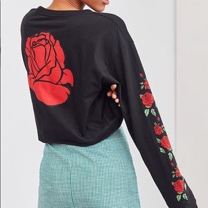 Urban Outfitters Cropped Long Sleeve